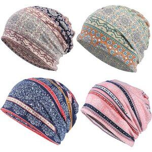 Women's Baggy Slouchy Beanie Chemo Hat Cap Scarf